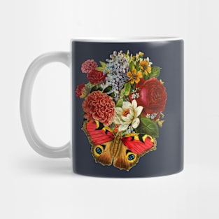 Fairycore Cottagecore Flowers Butterfly Mug